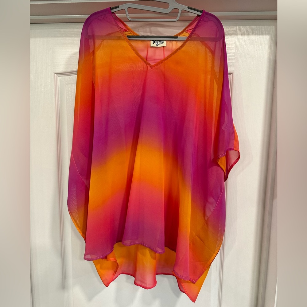 Show Me Your Mumu Sunset Colorful Tunic Top